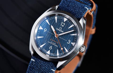 omega seamaster railmaster denim|omega railmaster denim review.